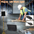 50W 6500K White,12000LM Light,IP66 LED Flood Light Outdoor Daylight Super Brighter LED Work Waterproof Security Light