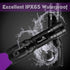 2 in 1 Blacklights Flashlight, UV 395nm Ultraviolet Torch Light for Home Security and Outdoor Activities