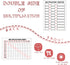 Dry Erase Multiplication Chart White Board, 9" x 12" Double Side Table Math Manipulatives Lapboard for Kids Students Classroom Home by rnairni