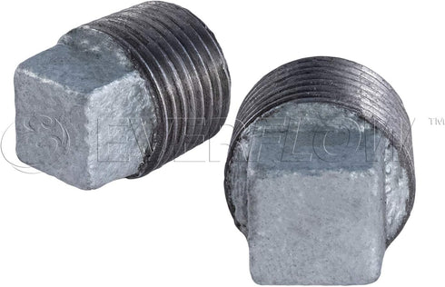 HNQM1000 1 Inch Galvanized Malleable Iron Plug with Square Head