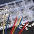 360 Pcs Male and Female Wire Spade Connectors - 2.8/4.8/6.3mm Quick Splice Electrical Crimp Terminal Block Kit