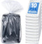 Oqqlin 10 Pack 40 x 60 Inch Extra Large Clear Plastic Bags, 3.9