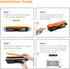 E-Z Ink 2 Pack Compatible Toner Cartridge Replacement for HP 94X CF294X 94A CF294A High Yield (Black)