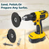3 Inch 1/4" Quick Change Disc Pad Holder, Roloc Disc Pad Holder, Sanding Discs Holder Roll Lock Disc Pad Quick Change