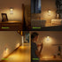 1-50 4 Packs AUVON Plug in Night Light with Motion Sensor and Dusk to Dawn Sensor, Mini Warm White LED Nightlight