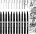 MOLOTOW Complete Set Blackliner Pen, 11 Pens (200.485)
