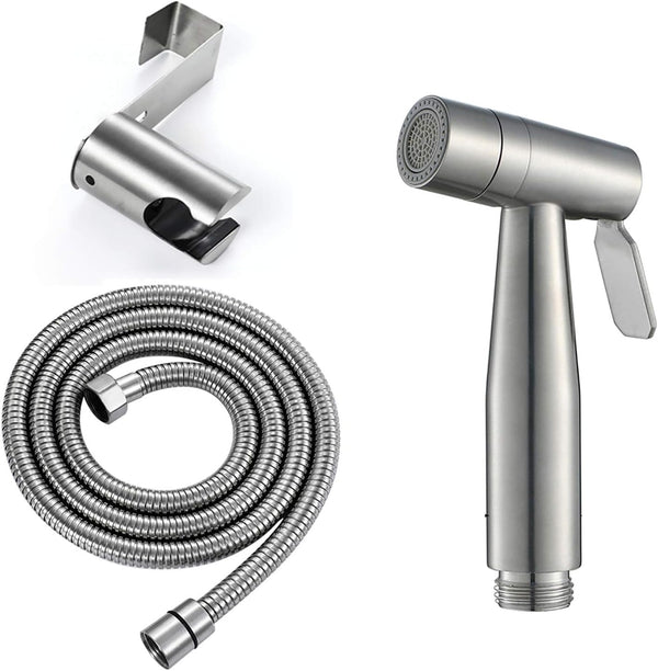 VNFOCRQJH Handheld Bidet Sprayer for Toilet, 2 Mode Water Cloth Diaper Sprayer Set
