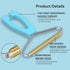 Carpet Rake,Lint Remover,Pet Hair Remover, Dog Cat Hair Remover,Carpet Rake for Pet Hair Removal,Lint Brush,Lint Shaver for Carpets, Car Mat,Couch,Pet Bed,Furniture & Rug(Blue)