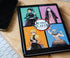Demon Slayer Hardcover Notebook | Surreal Entertainment Sketchbook Journal, Lined Paper Notepad, Travel Diary | Anime