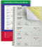 DeBiao Money and Rent Receipt Book 2-Part Carbonless 7-5/8" x 11" Spiral Bound