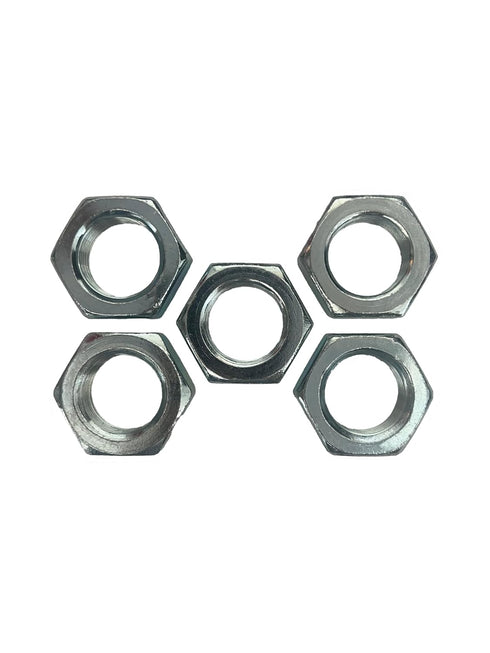 GSI Machine & Fabrication 1"-14 Fine Hex Jam Nuts (5 Pack) (Left Thread)