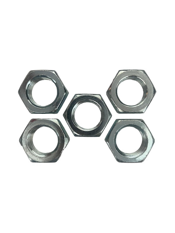 GSI Machine & Fabrication 1"-14 Fine Hex Jam Nuts (5 Pack) (Left Thread)