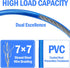 NAZOU 10FT 3/16 Inch -1 Pack Steel Security Cable with Loops - Flexible Wire Rope Versatile & Weatherproof Safety Cable