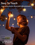 50FT 18+1 G40 Bulbs Outdoor Patio String Lights Waterproof with Remote, Edison LED Shatterproof Hanging Outside Light