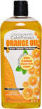 Sanco Industries Cold Pressed Orange Oil Concentrate |12-ounce Professional Grade All-Purpose Citrus Cleaner, Degreaser
