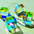 YOKIVE Double Concave Lens, Clear Glass Optical Lenses, 300mm Focal Length for Telescope and Photography