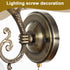 Skrfren 10 Pack M4 Screw Caps for Light Fixtures, Lamp Shade Nut Replacement Parts Lamp Screw Cap Cover Ceiling Light