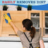12Pcs Blue Cotton Towels for Cleaning, Washable Rags, Reusable, Super Absorbent, 24 x 16.5 in