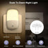 Aerkersun Dimmable (1 Pack) Night Light Plug in with On/Off Switch, Auto Dusk to Dawn Sensor LED Nightlights