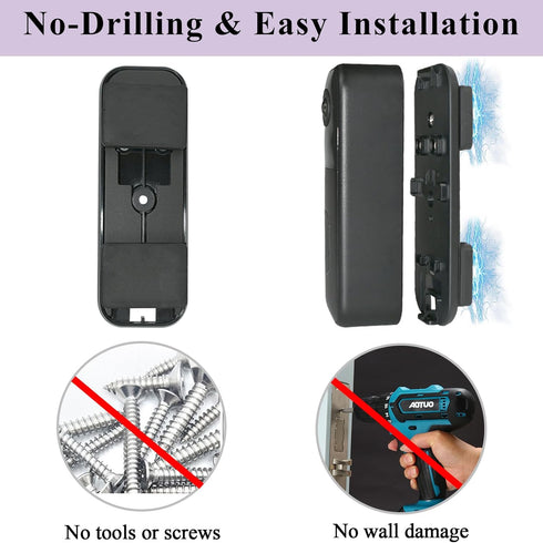 OYOCAM 2nd Magnetic Doorbell Camera Mount Compatible with Blink Video Doorbell Gen,No Drilling Doorbell Holder Magnet