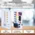 DIY Thermo-Hygrometer Soldering Kit, ICSTATION Temperature and Humidity Meter with Expression LED, / Switchable STEM