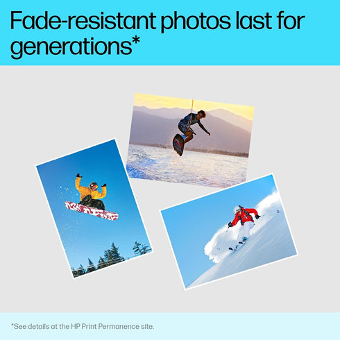5x7 60 (CH097A) HP Everyday Photo Paper - Designed for HP Inkjet Printers, Glossy, in, sheets