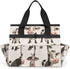Cow Garden Tool Bag, Garden Tote Storage Bag with 10 Pockets, Indoor
