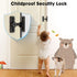 Sliding Barn Door Lock Hardware, 90 Degree Locks for Barn Doors, Flip Gate Latches for Outdoor and Garage Use