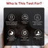 QUQELIN 1 Packs 15 (1) Iron Deficiency Test Kits: Iron Level Test Result in Mins