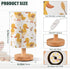 MFTJYO Bedside Table Lamp Duck Yellow Farm Table Lamp for Bedroom Nightstand Lamp with USB Port LED Desk Lamp Shade