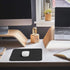 Mouse Pad with Non Slip Rubber Base, Upgraded Gaming Mat, Black Premium Textured Waterproof Mousepad