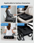 LSMColda Tailbone Extra Dense Orthopedic Seat Cushion, Ergonomic Memory Foam Seat Cushion for Office ChairDesk