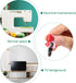Sewing Machine Screwdriver Mini Short Screwdriver Tool Kit Includes Slotted/Flat Head Screwdriver and Cross Head Screwdriver for DIY Repairing, 2 Pieces