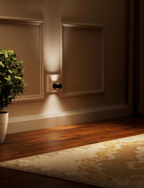 6 Pack 3000K Bedroom,Non-Dimmable TSEXES LED Night Lights with Dusk to Dawn Sensor, Soft White, Plug in Wall Night