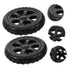 2Pcs Healifty Heavy Duty Grocery Shopping Replacement Parts for Folding Carts Stable and Lightweight Design for Laundry