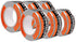 Aluminum Foil Tape - High Temperature Professional Grade for Ductwork, HVAC Tape, 2 Inch by 150 Feet, Pack of 6