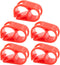 5 Pcs 1/4" - 5/16" Tube O.D. Plastic Tubing Clamps, Adjustable Shut Off Hose Clamp for Laboratory Flow Control