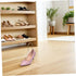 2 Closet Uonlytech Pcs Stainless Steel Shoe Display Stands Stylish Organizer Holders for High Heels and Sandals