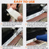 Caulk Tape Strip, 1.5" x 10.5Ft Self Adhesive Bath & Kitchen Sealant Strip, PVC Waterproof Tape