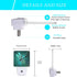 Oeaskly Gift,0.5W Dragonfly Night Light,Fantasy Green Dragonfly Plug-in Night Lights with Dusk-to-Dawn Sensor
