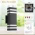 1 Pack Light,14W IP65 3000K 1100LM tewei LED Square Up and Down Lights Outdoor Wall Mount Warm White, Modern Fixtures