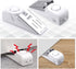 EMDMAK Door Stop Alarm with 120DB Siren - Door Stop for Home & Travel (White) Pack of 4
