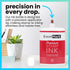 ExcelMark Self Inking Stamp Refill Ink - 2 oz. - Red