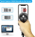NetumScan 1D 2D PDF417 USB QR Barcode Scanner Reader for Computers,Handheld Wired Automatic Image Bar Code Scanners