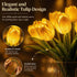 20pcs Vase,13in (10, Giltpeak LED Radiant Romantic Tulip Light with a Tulips Night Light that Never Fade, Valentine's