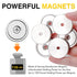 DIYMAG Neodymium Round Base Cup Magnet, 100LBS Strong Rare Earth Magnets with Heavy Duty Countersunk Hole