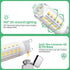 G9 Bulb 4W, 3000K 40 T4 9 Non-Dimmable 120V 450 360Beam G9 Bulbs 6 Pack VOLIVO LED Soft Warm White, Watts Halogen