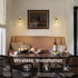 Dimmable Shenmoyl Vintage Battery Operated Wall Sconce, Rechargeable Battery Powered Wall Sconces with Remote Control