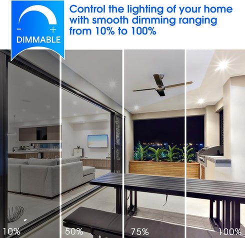 Energetic PAR30 LED Bulbs, Flood Light Outdoor Indoor, 10 Watt (75 Watt Equivalent), 5000K Daylight, 1000 Lumens, E26