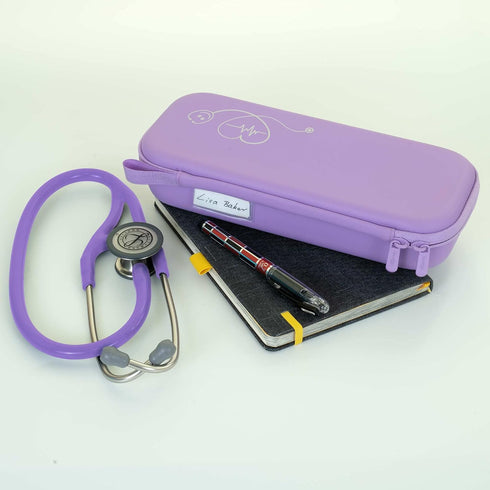 3M ButterFox Premium Stethoscope Case with Divider and ID Slot for Littmann Classic III, Cardiology IV Diagnostic